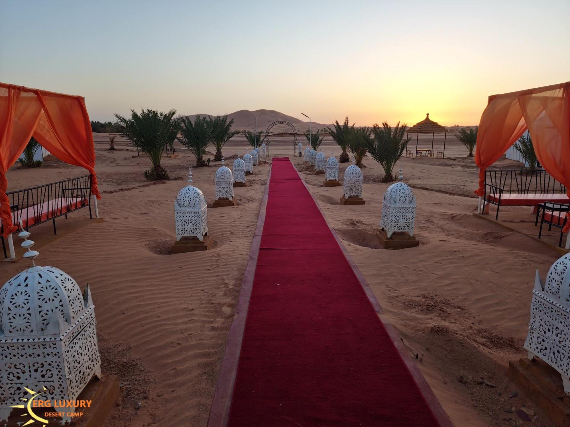 Erg Luxury Desert Camp Hotel Merzouga Exterior foto