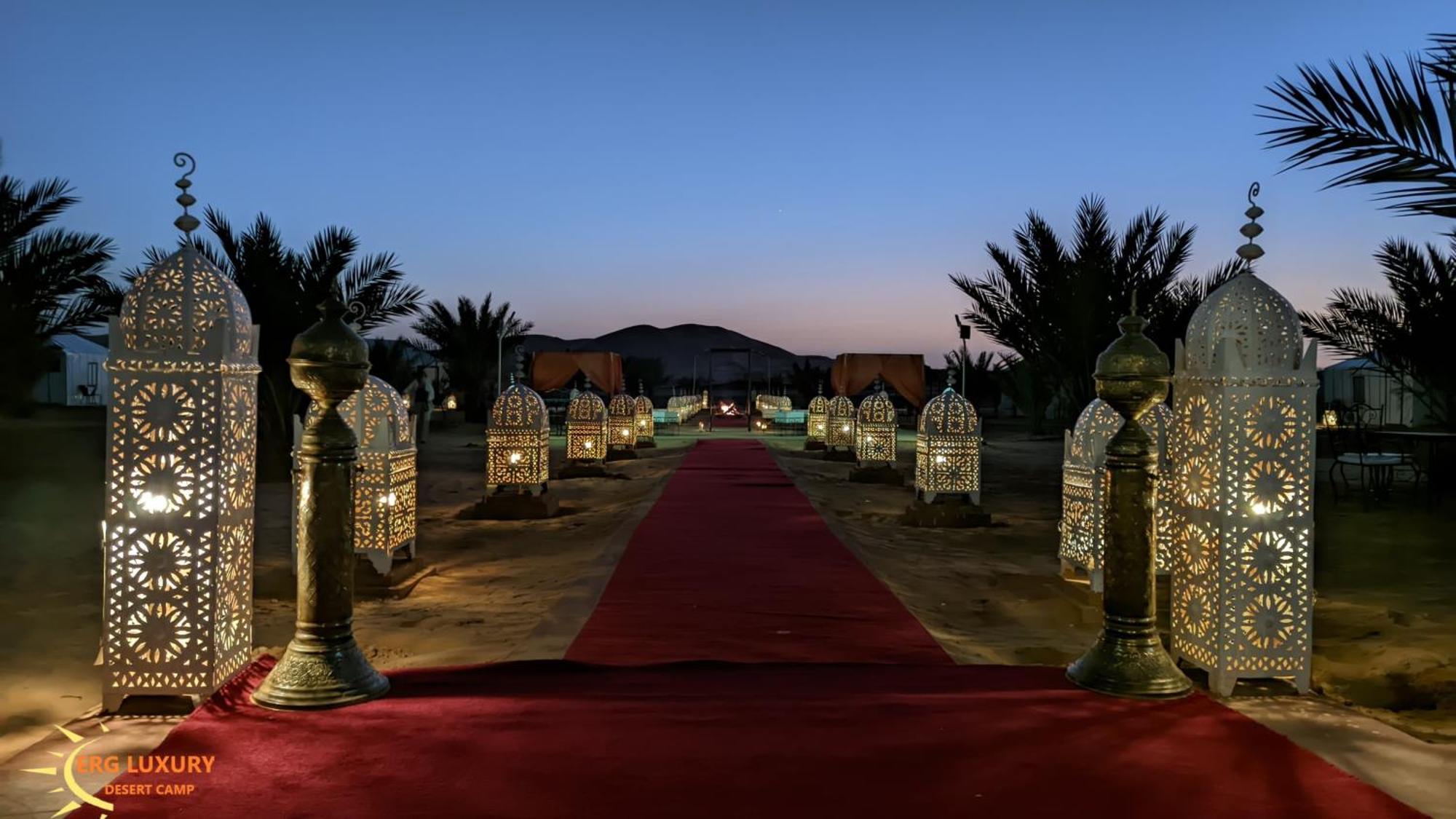 Erg Luxury Desert Camp Hotel Merzouga Exterior foto